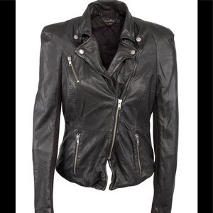 Muubaa Cion Fitted leather jacket